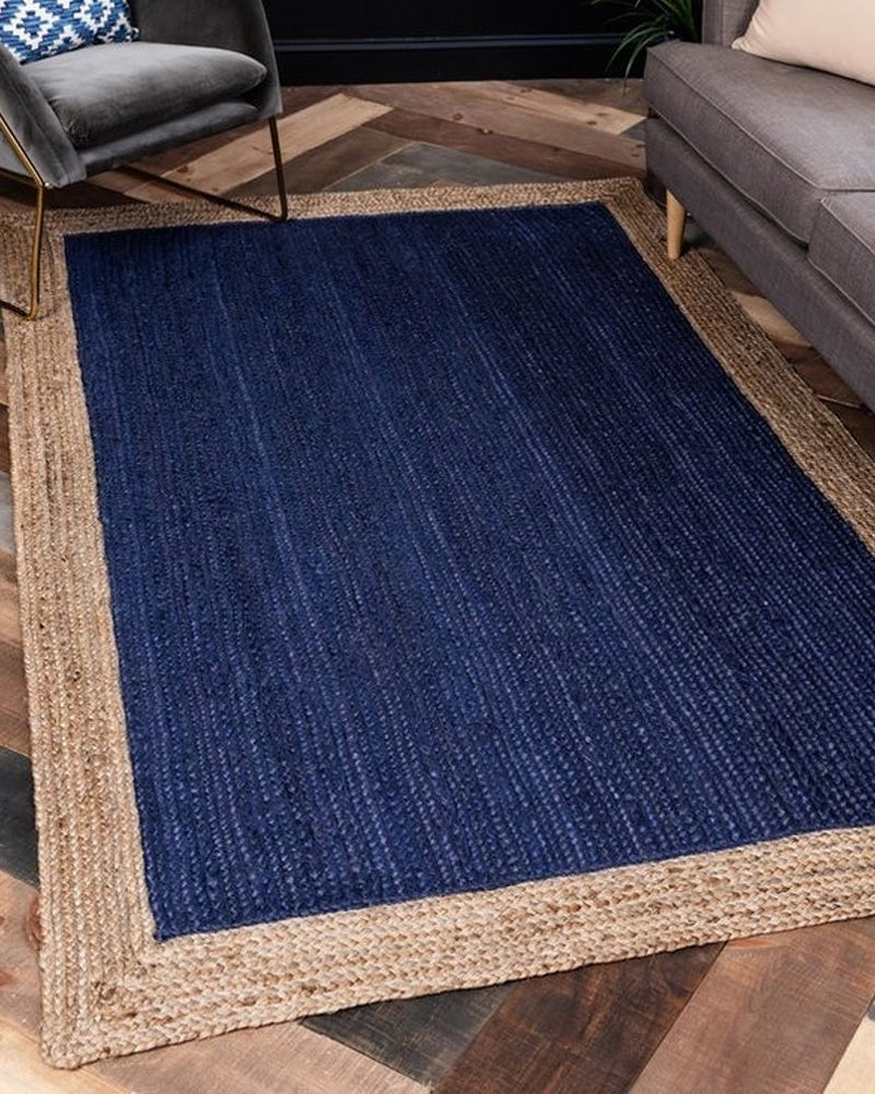 Jute Border Area Carpet