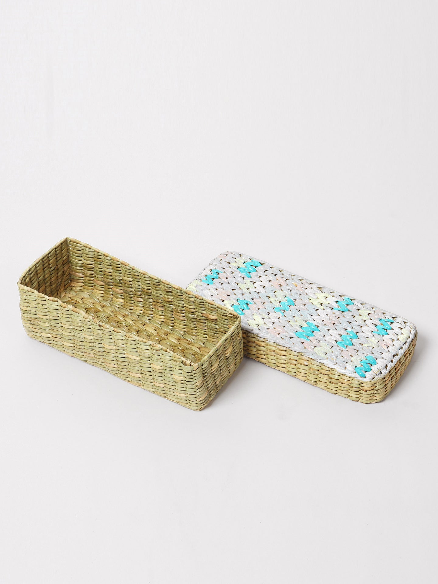 Seagrass Lid Box