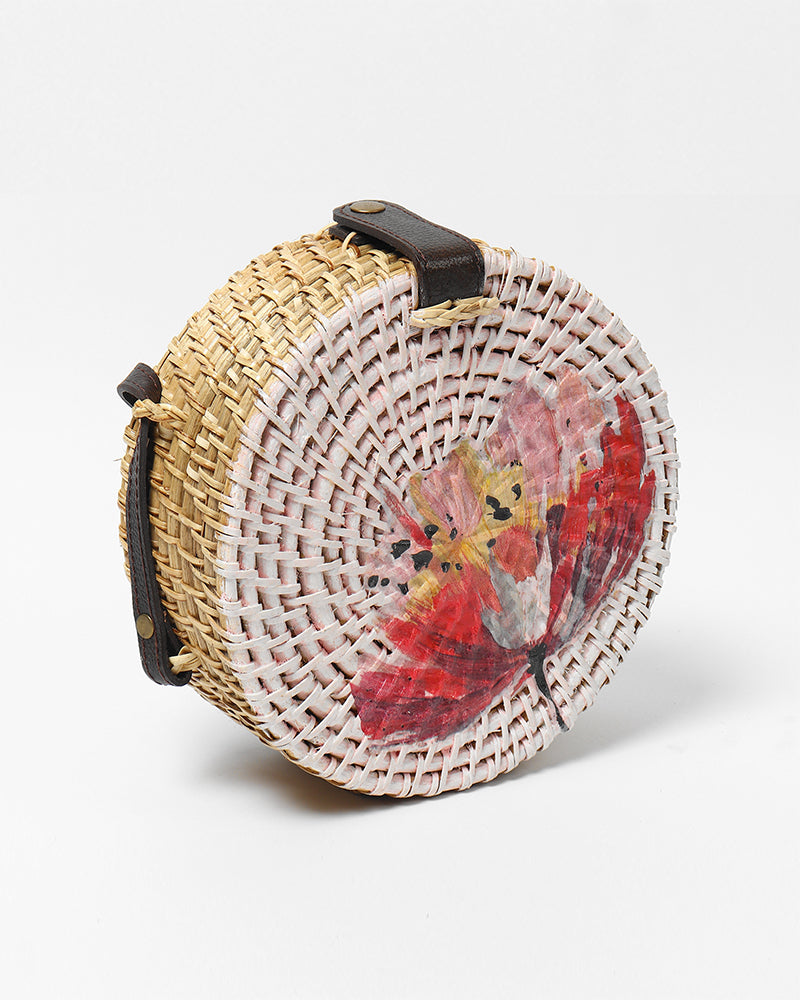 Rattan Sling Bag
