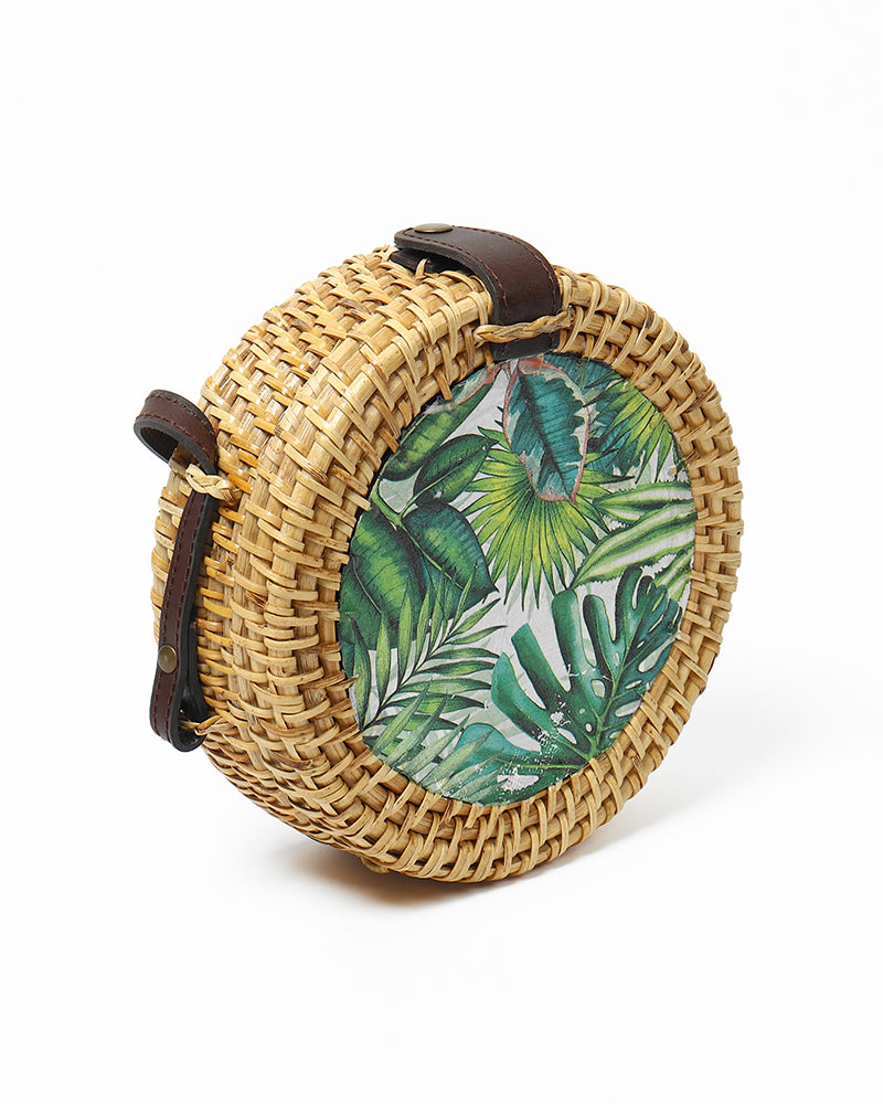 Rattan Sling Bag