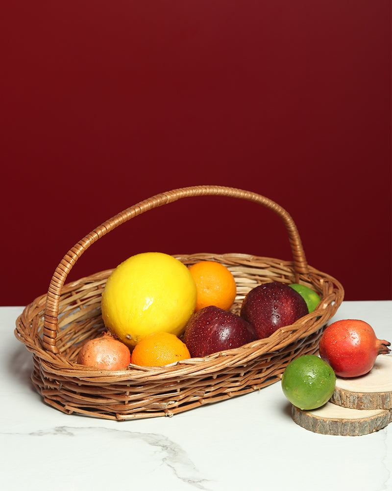 Wicker Oval Hamper Baskets