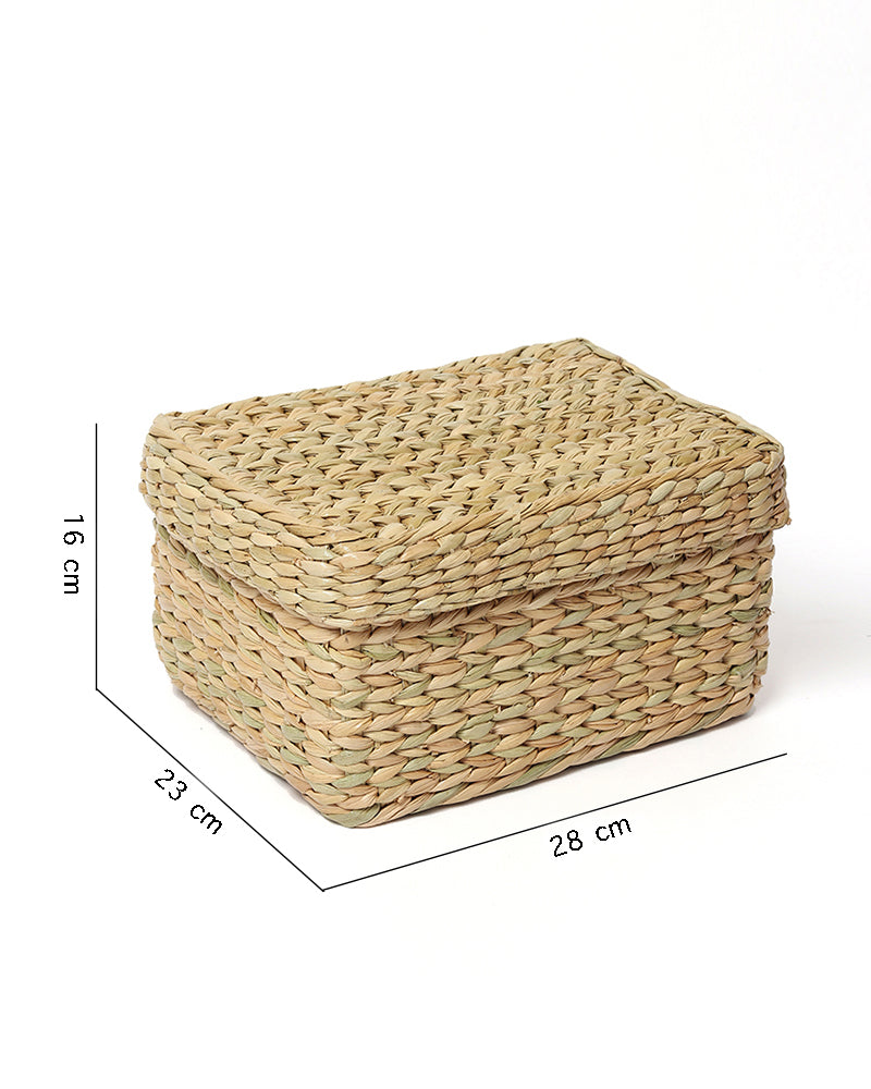 Gifting Small Box With Seagrass Lid