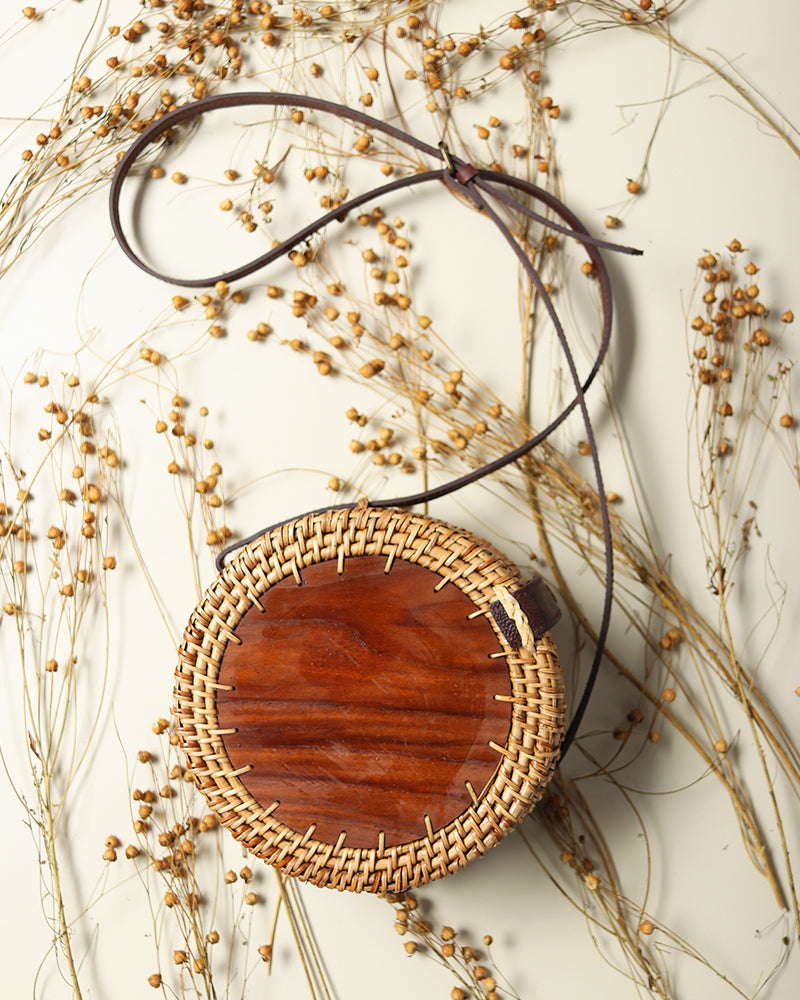 Round Bali Bags
