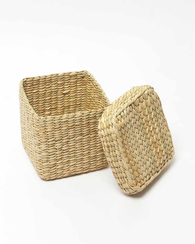 Buy Seagrass Lid Box