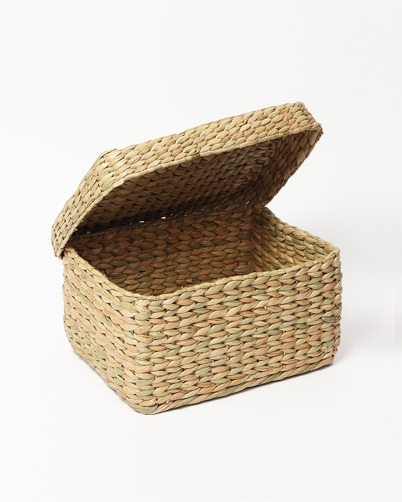 Gifting Small Box With Seagrass Lid