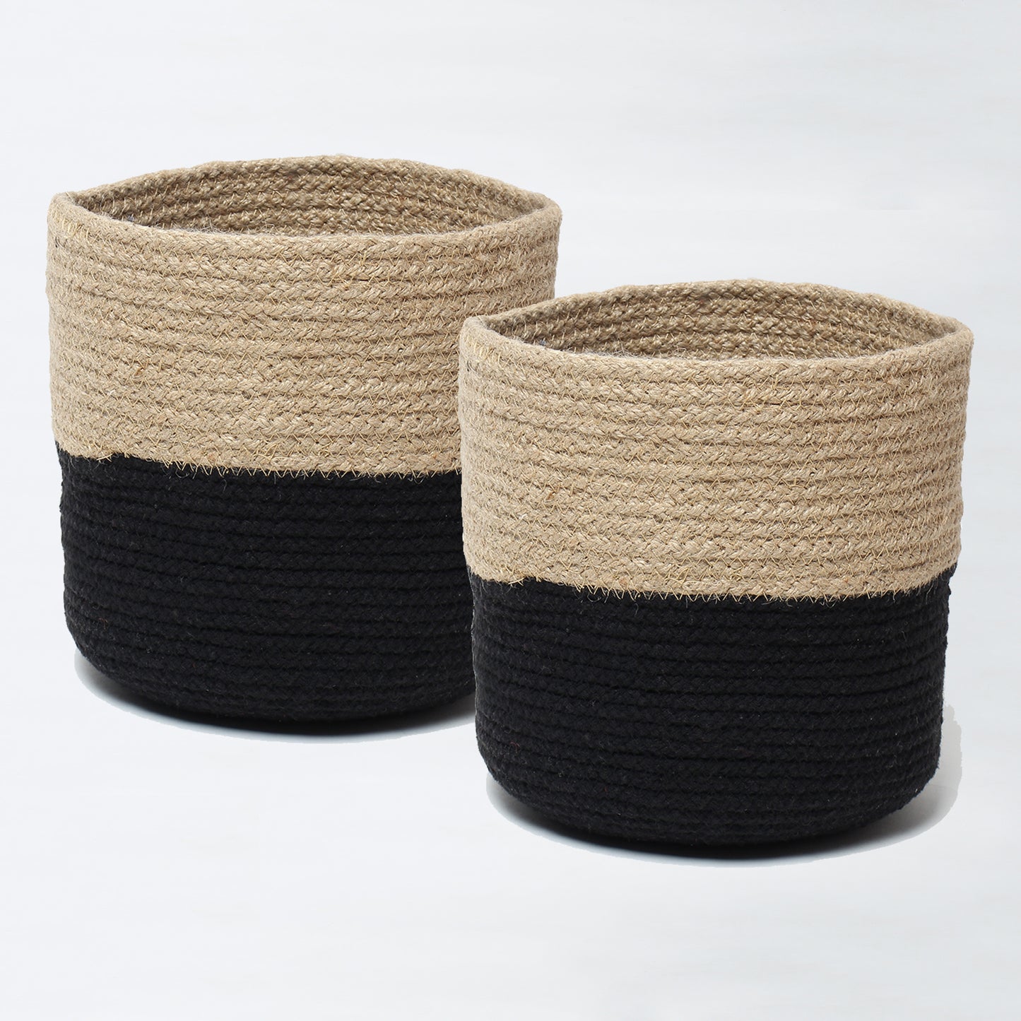 Black Jute Planter Baskets