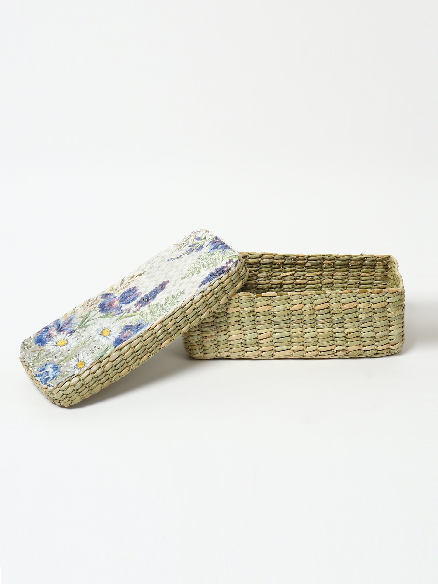 Buy Seagrass Lid Box