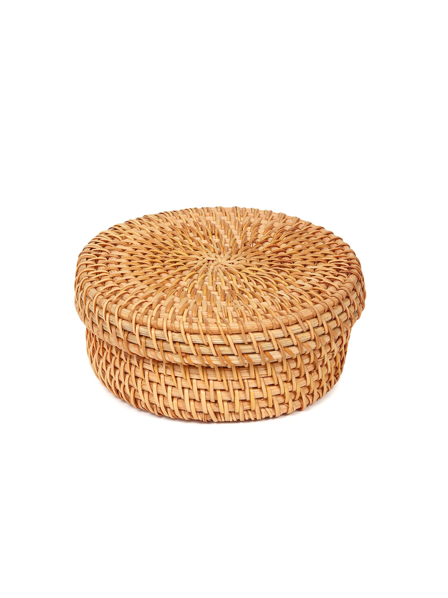 Rattan Coasters | Tea Coasters - red