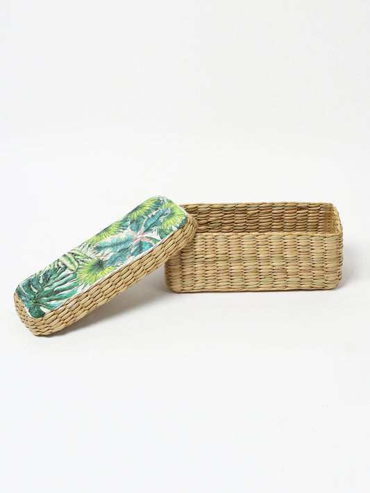 Seagrass Lid Box