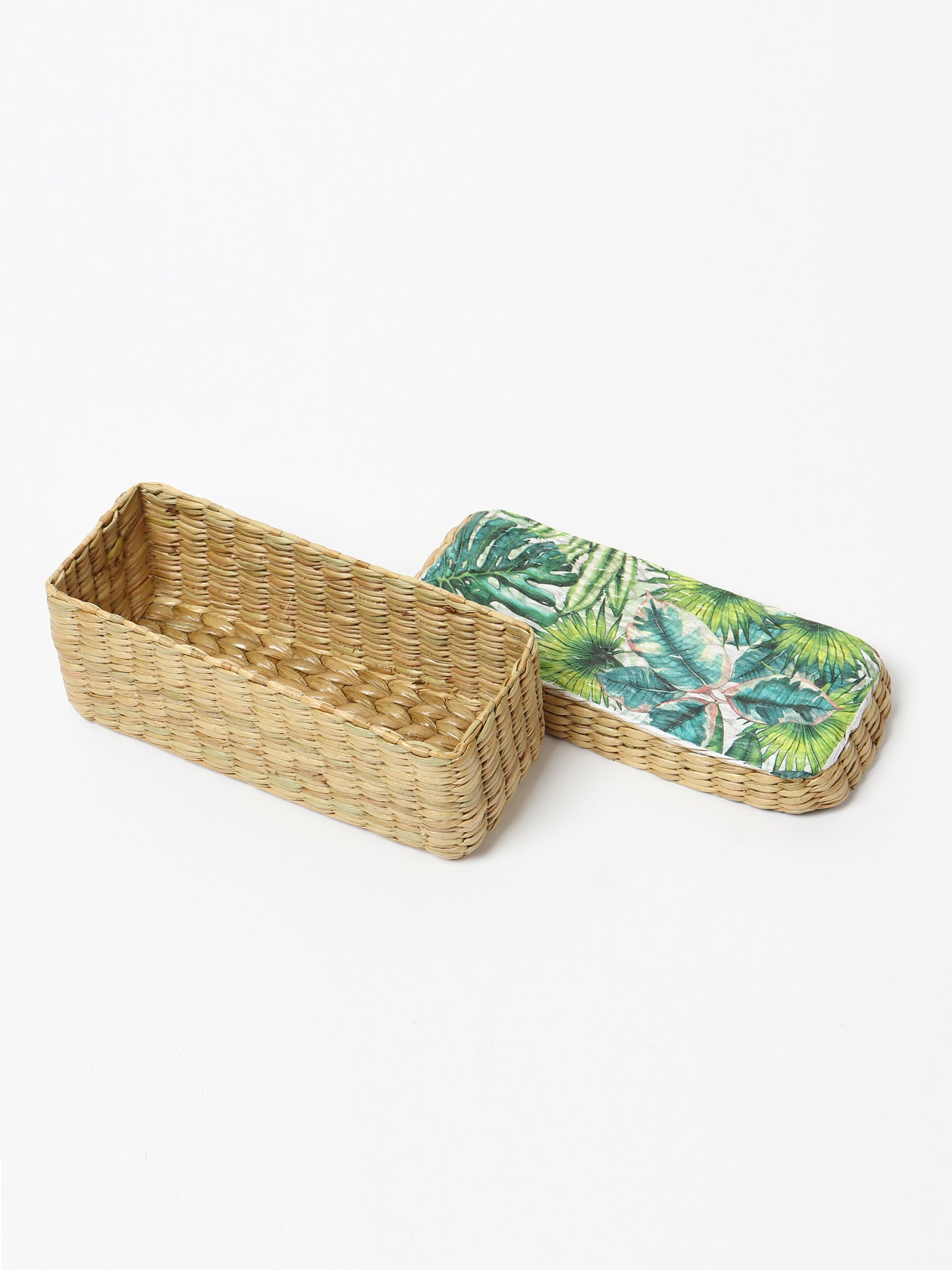 Seagrass Lid Box