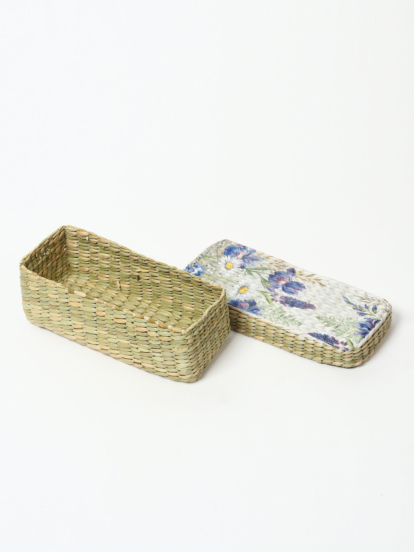 Buy Seagrass Lid Box