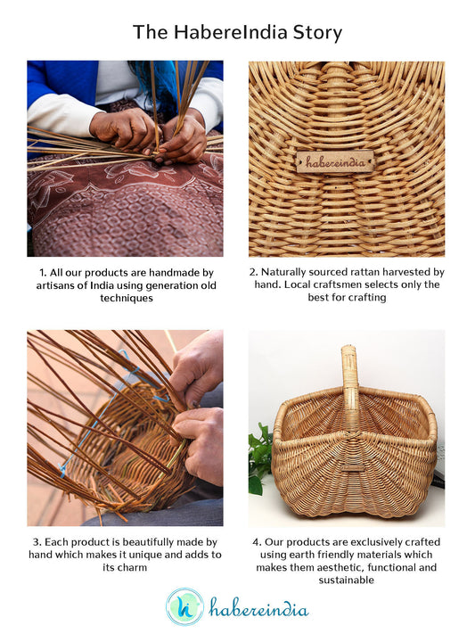 Wicker Hamper Basket | Picnic Basket