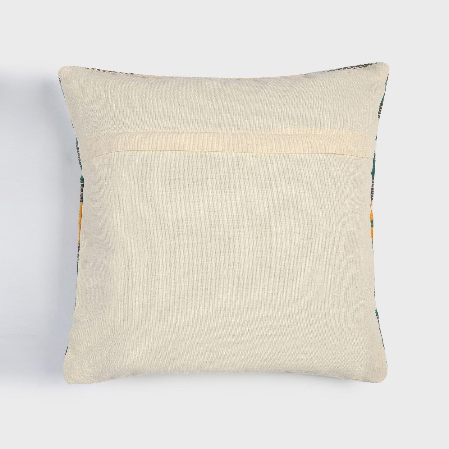 Housse de coussin en coton tissé à la main
