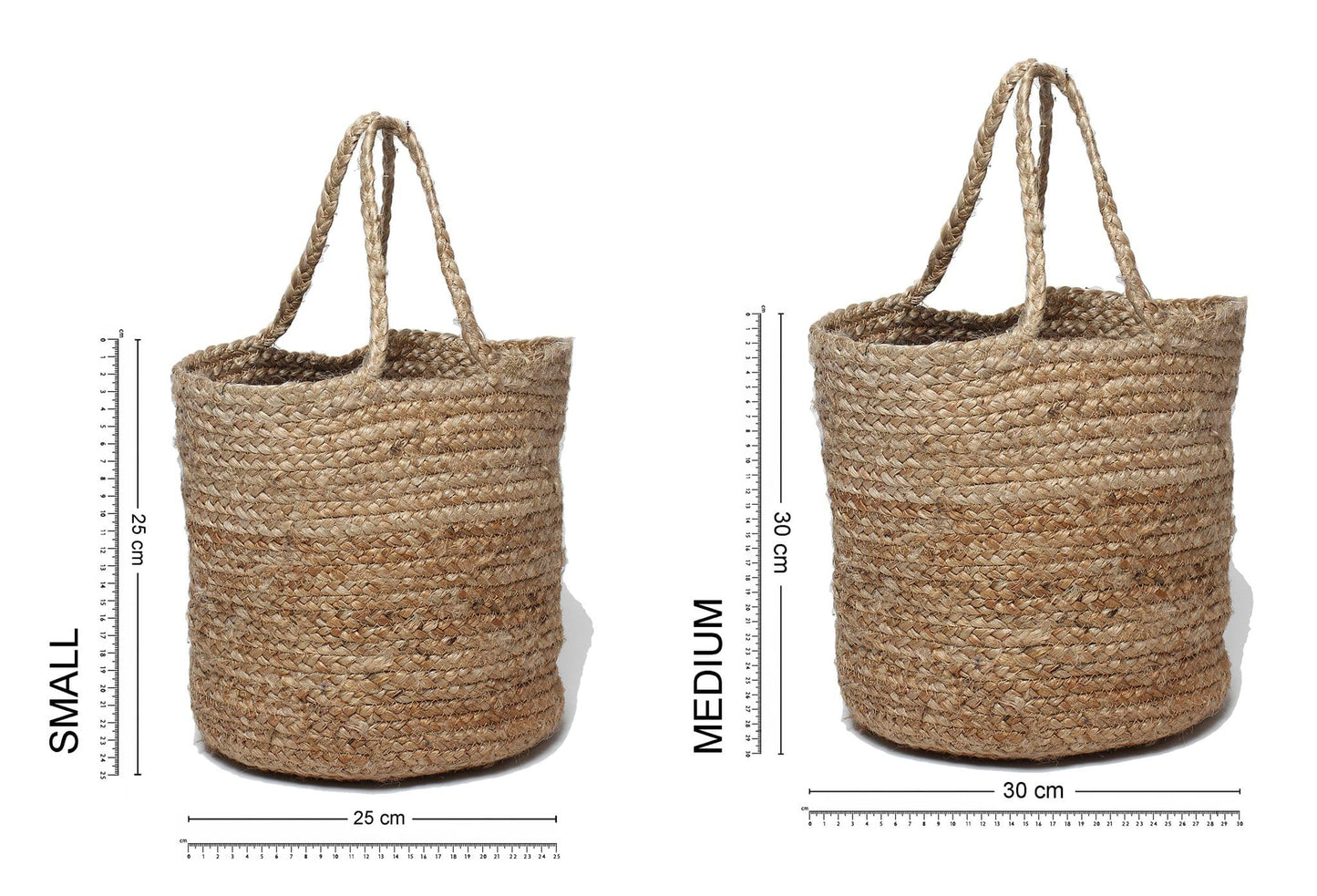 Jute Planter & Storage Baskets