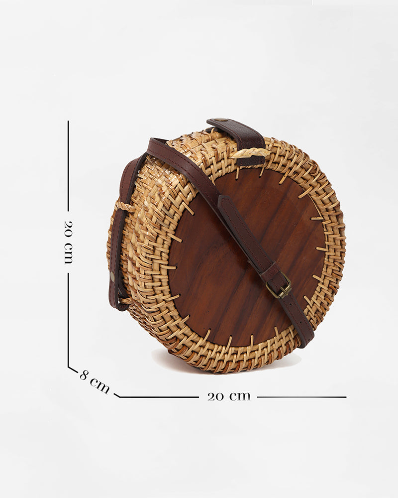 Round Boho Bag