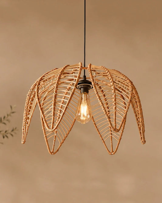  Rattan Ceiling Light