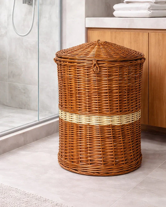 Wicker Laundry Basket
