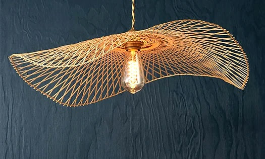 bamboo pendant lamp shades