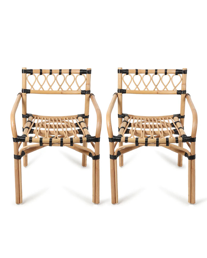 Bamboo Chairs for Living Room and Outdoor Relaxation