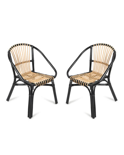 Stylish Bamboo Arm Chairs for Home Living Room and Balcony