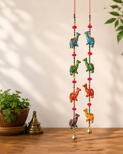 Handmade Rajasthani Door Toran Wall Hanging for Home Decor & Festive Gifting