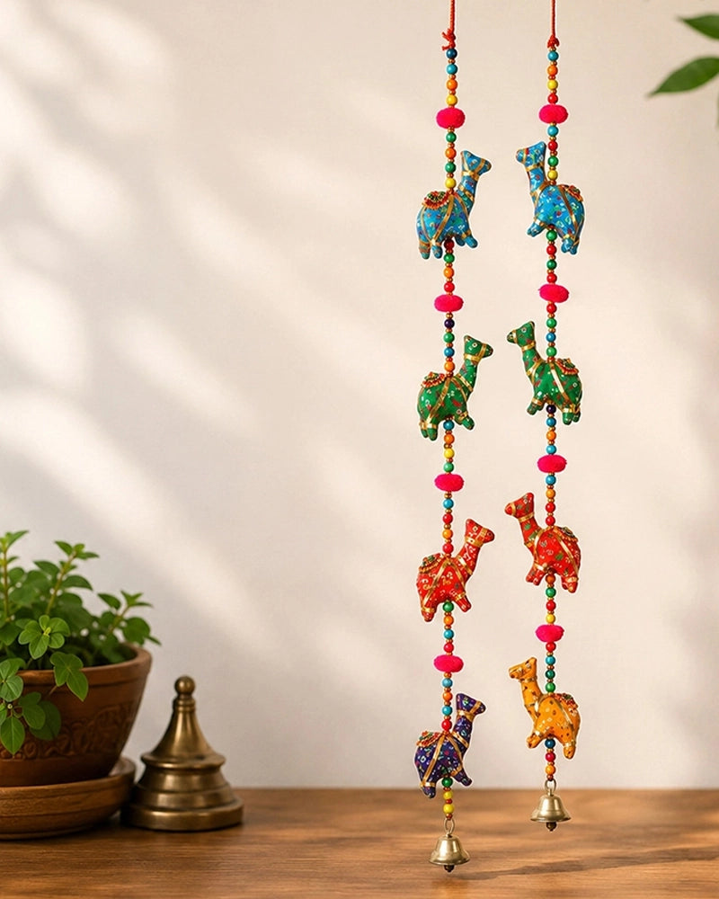 Handmade Rajasthani Door Toran Wall Hanging for Home Decor & Festive Gifting