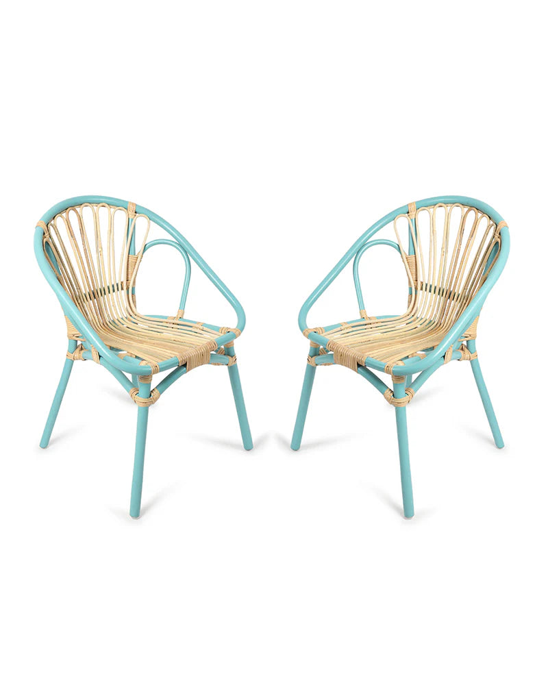 Handcrafted Bamboo Arm Chairs for Living Room and Lounge