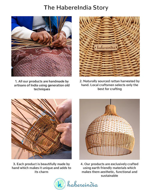 Rattan Hanging Lamps For Living Room and Home Decoration