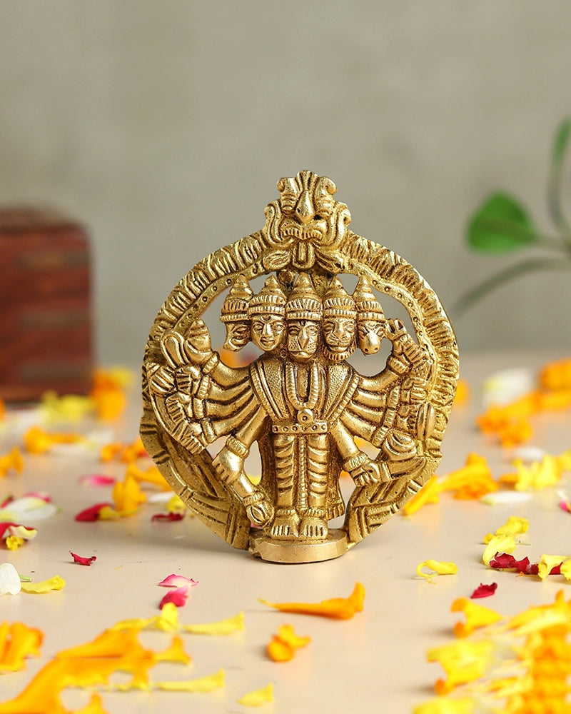 Panchmukhi Hanuman Ji Idol for Divine Protection, Pooja Items & Gifting