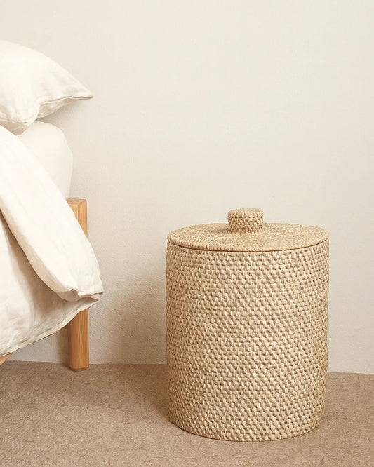 Rattan Handcrafted Storage Basket for Clothes and Toys