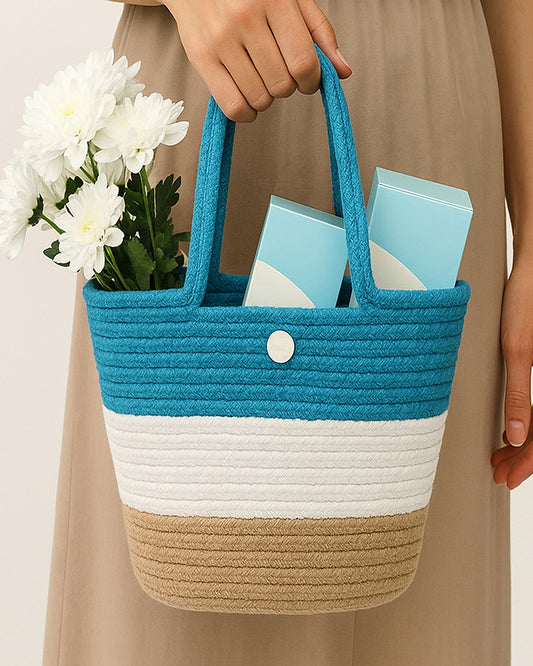 Jute Shopping Bag for Grocery, Market, and Daily Use