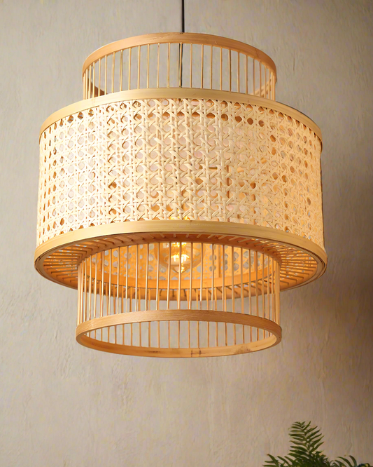Bamboo Lamps | Cane Webbing Lamp