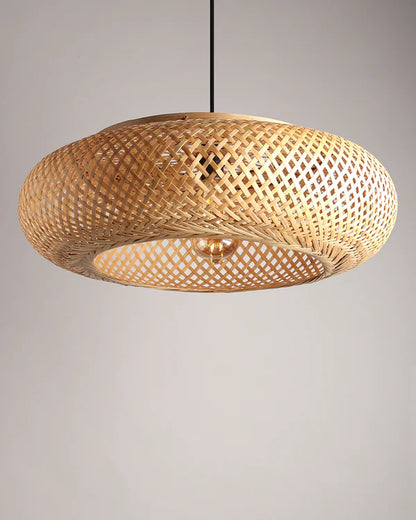 Boho Bamboo Pendant Lamp for Home Decor and Lounge