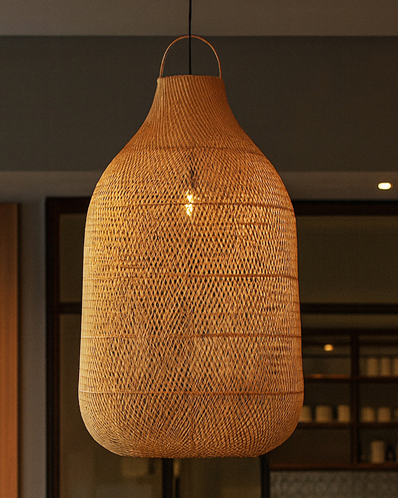 Warm Glow Hanging Lamp for Living Room and Relaxing Corners