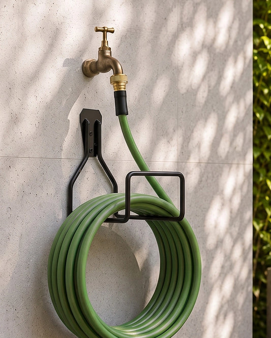 Heavy Duty Metal Wall Mounted Watering Hose Hanger