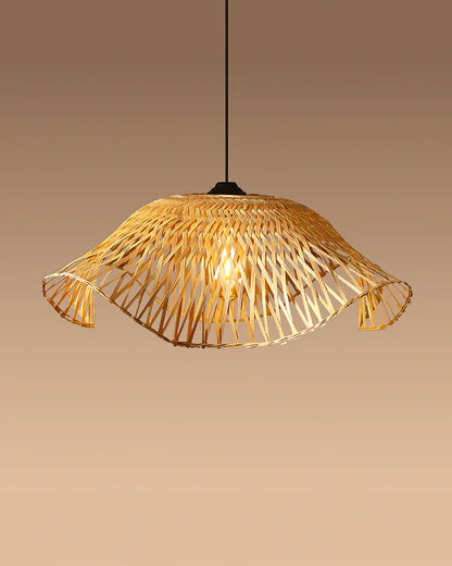 Handmade Bamboo Hanging Light for Living Room Decoration