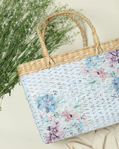Handcrafted Seagrass Basket Tote for Daily Use