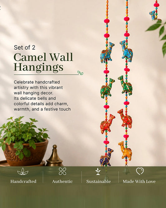 Handmade Rajasthani Door Toran Wall Hanging for Home Decor & Festive Gifting