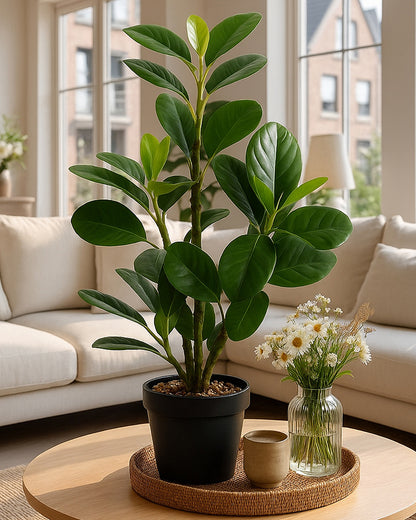 Fake Plant with Pot for Home Decor, Tabletop Decoration, and Room Aesthetics