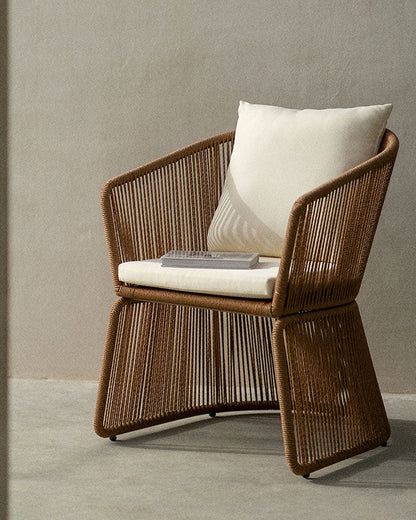 Bamboo Arm Chairs for Living Room Seating