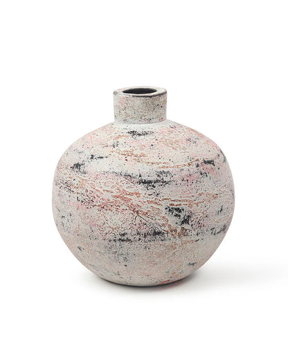 Terracotta Centerpiece Vase for Dining Room Decor