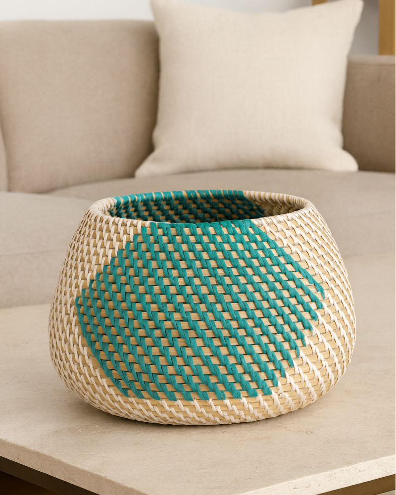 Rattan Organiser Basket for Easy Home Storage Solutions