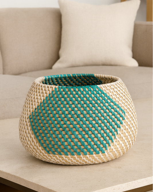 Rattan Organiser Basket for Easy Home Storage Solutions