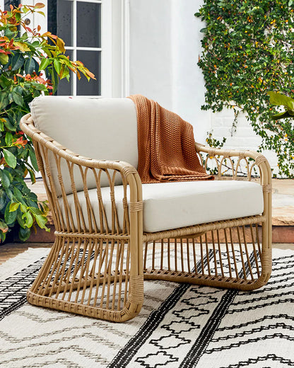 Bamboo Arm Chairs for Living Room and Home Decor