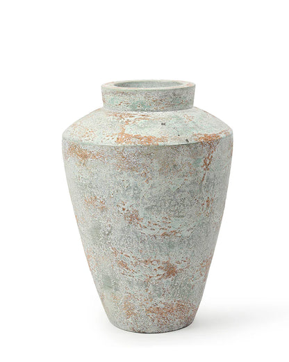 Large Rustic Terracotta Vase for Living Room Corners