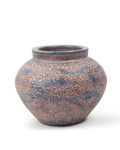 Natural Terracotta Floor Vase for Entryway Styling