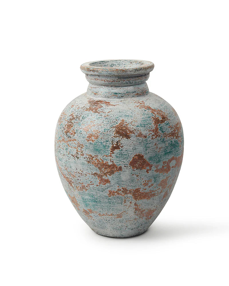 Textured Clay Terracotta Vase for Indoor Garden Vibes
