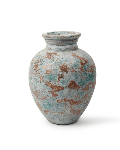 Textured Clay Terracotta Vase for Indoor Garden Vibes