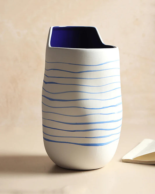 Artisanal Ceramic Vase for Eclectic Home Styling