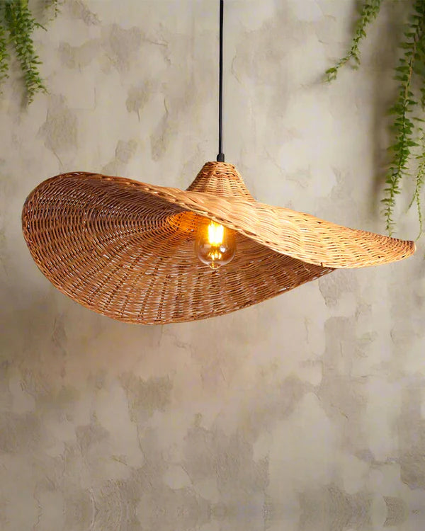 Handmade Rattan Hanging Light for Hall and Corridor